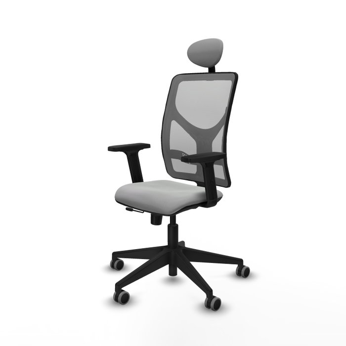 PIQUERAS Y CRESPO Silla de oficina Motilla Gris con mecanismo Sincro/Traslack PIQUERAS Y CRESPO Silla de oficina Motilla Gris con mecanismo Sincro/Traslack