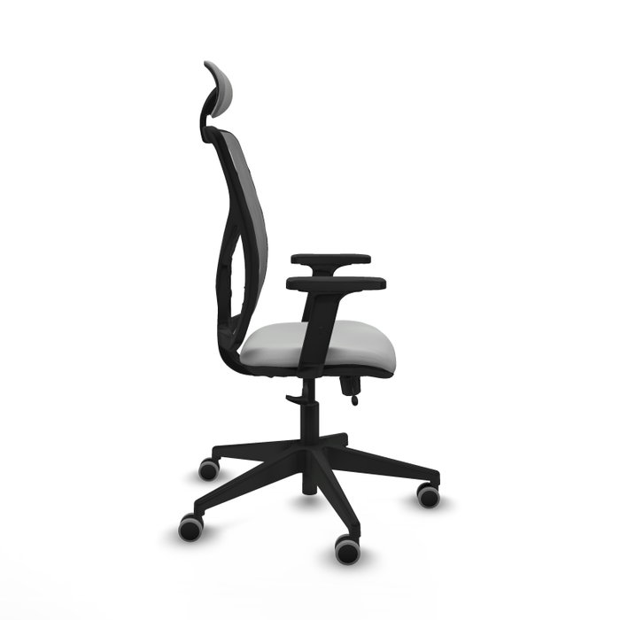 PIQUERAS Y CRESPO Silla de oficina Motilla Gris con mecanismo Sincro/Traslack PIQUERAS Y CRESPO Silla de oficina Motilla Gris con mecanismo Sincro/Traslack