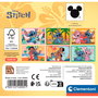 Clementoni 40905 Cubos 6 Stitch - Juego de 6 Cubos con Imágenes Disney de Stitch para Reensamblar, +2 Años