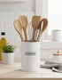 Inde Set de 12 Botes Organizadores de Utensilios de Cocina en Acero Inoxidable