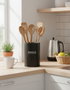 Inde Set de 12 Botes Organizadores de Utensilios de Cocina en Acero Inoxidable