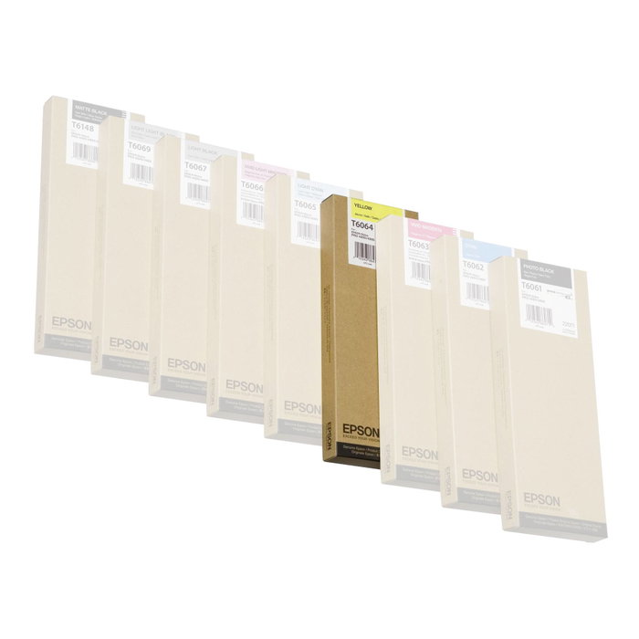 Epson Cartucho de Tinta Amarillo T6064 220ml para Stylus Pro 4800/4880