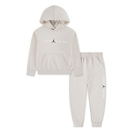 Conjunto Deportivo para Niños Jordan Mj Stretch Hbr Flc Set Blanco 2 Piezas 36