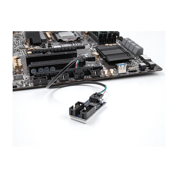 DeLOCK Cable USB 2.0 4 Pin a 10 Pin 0,03 m 83025 DeLOCK Cable USB 2.0 4 Pin a 10 Pin 0,03 m 83025