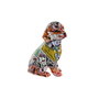 DKD Home Decor Figura de Perro Multicolor en Resina