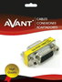 Avant Connect Adaptador HD 15F/15F, Conector de Monitor VGA Macho a Macho, Pack de 10 Piezas
