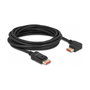 DeLOCK Cable DisplayPort 8K 60 Hz, Recto a Angular 90° Izquierda, 5 m