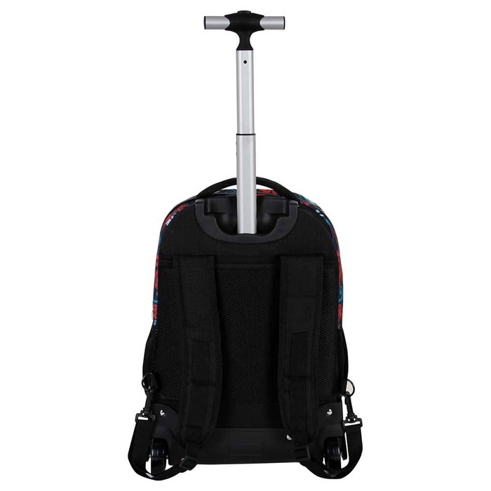 Pro-Dg Mochila Trolley GTS FAN PRO-DG Escolar con Ruedas, Dos Compartimentos, Bolsillo para Dispositivos Electrónicos, Multicolor