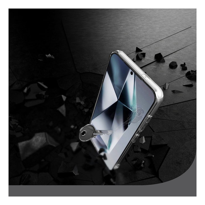 4smarts 541344 Set de Protección 360º para Samsung Galaxy S25+, Transparente, 2 Piezas