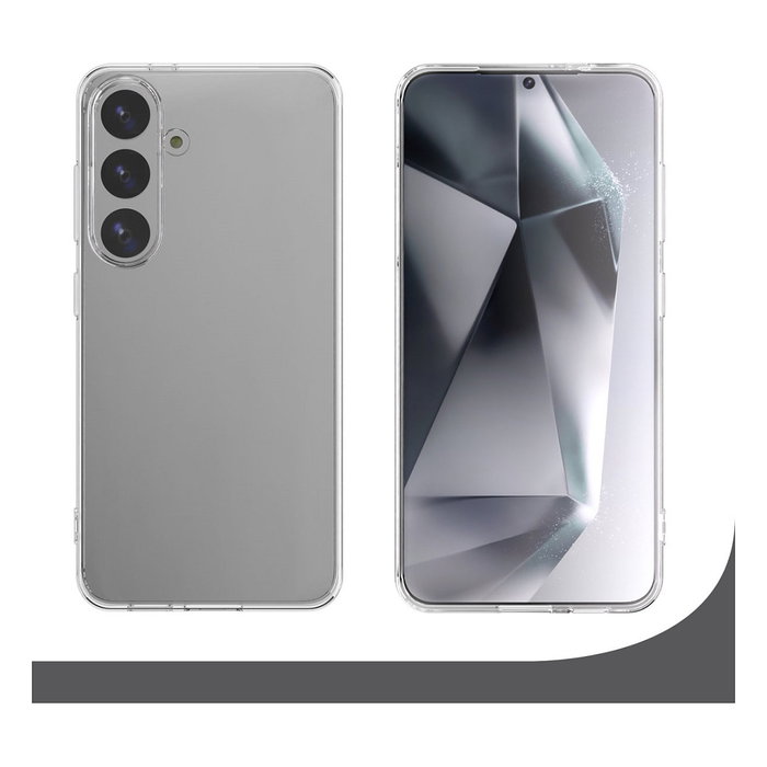 4smarts 541344 Set de Protección 360º para Samsung Galaxy S25+, Transparente, 2 Piezas