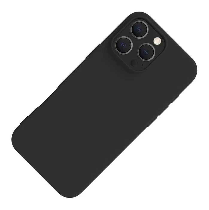 Celly CROMO1081BK Funda para iPhone 16 Pro Max 17.5 cm (6.9") Negro - Resistente a Golpes, Microfibra y TPU