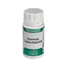 EQUISALUD Holofit Ayurveda Coleus Forskohlii - Extracto Seco 125 mg - Suplemento Natural 50 Cápsulas Vegetarianas