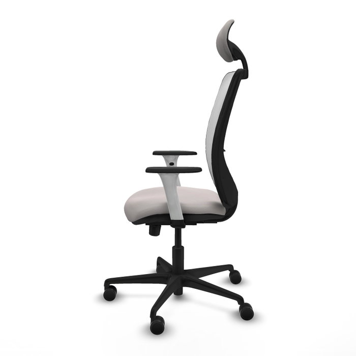 PIQUERAS Y CRESPO Silla de oficina Zulema Blanca con Mecanismo Sincro/Traslack PIQUERAS Y CRESPO Silla de oficina Zulema Blanca con Mecanismo Sincro/Traslack