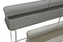 DKD Home Decor Set de 2 Maceteros de Metal Envejecido Gris y Blanco