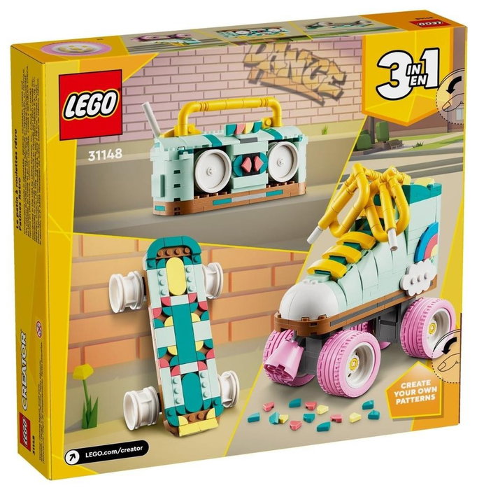 LEGO Creator Patín Retro 3 en 1 31148