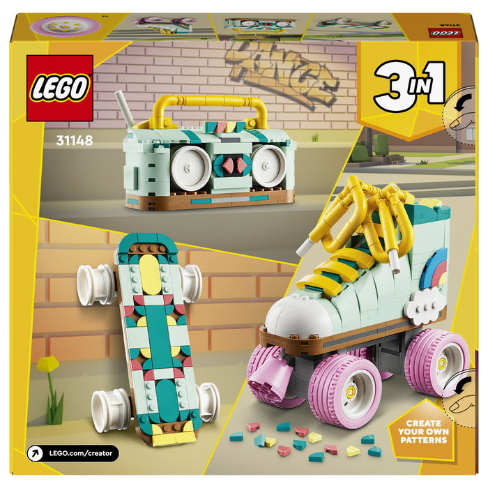 LEGO Creator Patín Retro 3 en 1 31148
