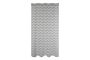 DKD Home Decor Cortina Waves23 Urbana Gris Poliester 260 x 260 x 140 cm (2 Unidades)