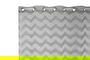DKD Home Decor Cortina Waves23 Urbana Gris Poliester 260 x 260 x 140 cm (2 Unidades)