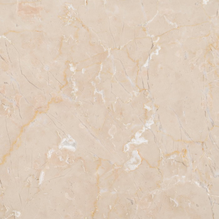 Mesa Comedor Natural-Crema Mármol/Madera 120 X 120 X 74 cm