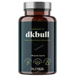 PALEOBULL Dkbull 60 Cápsulas Vitamina D3 y K2 para Huesos y Sistema Inmunitario
