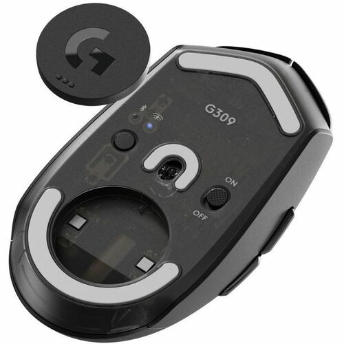Logitech G309 LIGHTSPEED - Ratón Gaming Inalámbrico, 25 600 dpi, Bluetooth, Peso 86 g, 6 Botones, Negro, Compatible con PC/Mac