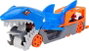 Mattel Hot Wheels Tiburón Mastica Coches Remolque de Transporte