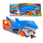 Mattel Hot Wheels Tiburón Mastica Coches Remolque de Transporte