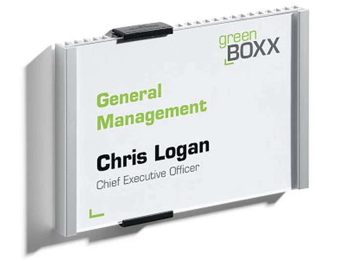 Durable Identificador Portanombre Aluminio Placa Acrílica Antirreflectante 149x105,5 mm Durable Identificador Portanombre Aluminio Placa Acrílica Antirreflectante 149x105,5 mm