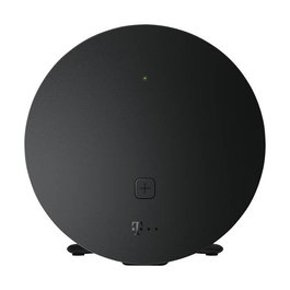 Telekom 40824613 Speed Home WLAN 2. Gen Router Wi-Fi 6 Doble Banda, Ethernet Gigabit, Negro, Para Escritorio/Poste