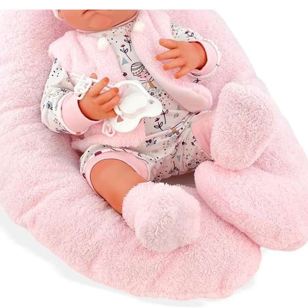 Berjuan 8120-24 New born niña rosa 45 cm