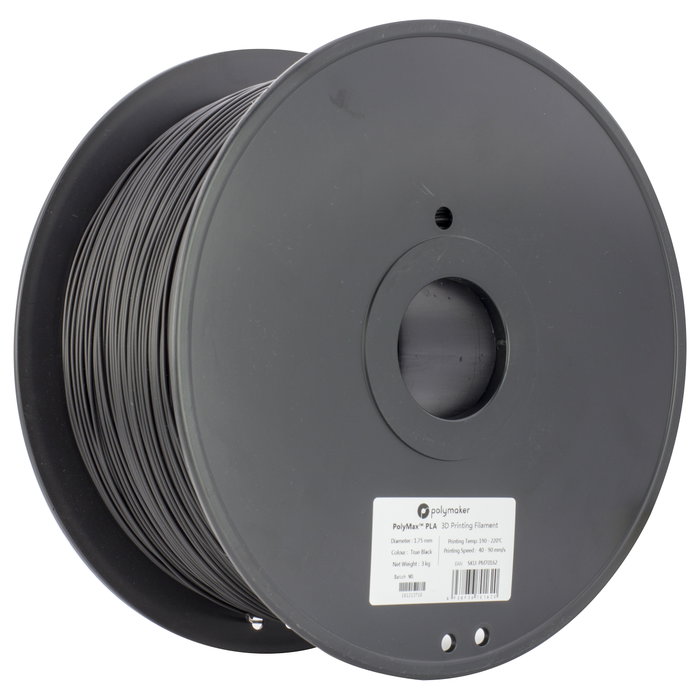 Polmask TOUGH PLA 1,75mm Negro 0,75kg Polmask TOUGH PLA 1,75mm Negro 0,75kg
