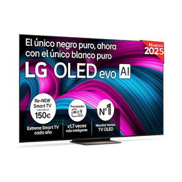 LG OLED83C5ELA OLED evo AI 4K Smart TV 83" (210 cm) Pantalla Plana 16:9 120Hz/144Hz HDR10 Dolby Atmos WebOS Wifi 6 Bluetooth 5.3 Negro