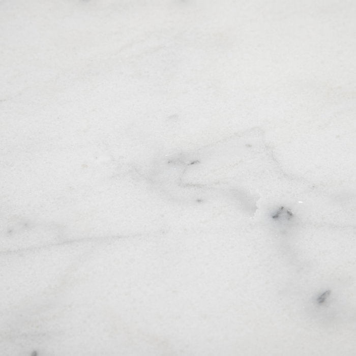 Mesa Auxiliar Blanco-Negro Metal-Mármol 70 X 70 X 71 cm Mesa Auxiliar Blanco-Negro Metal-Mármol 70 X 70 X 71 cm