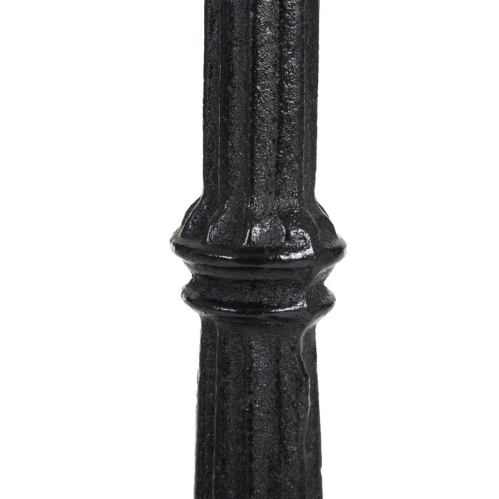 Mesa Auxiliar Blanco-Negro Metal-Mármol 70 X 70 X 71 cm Mesa Auxiliar Blanco-Negro Metal-Mármol 70 X 70 X 71 cm