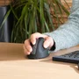 R-Go Tools R-Go HE Mouse Ergonómico Vertical Grande Negro