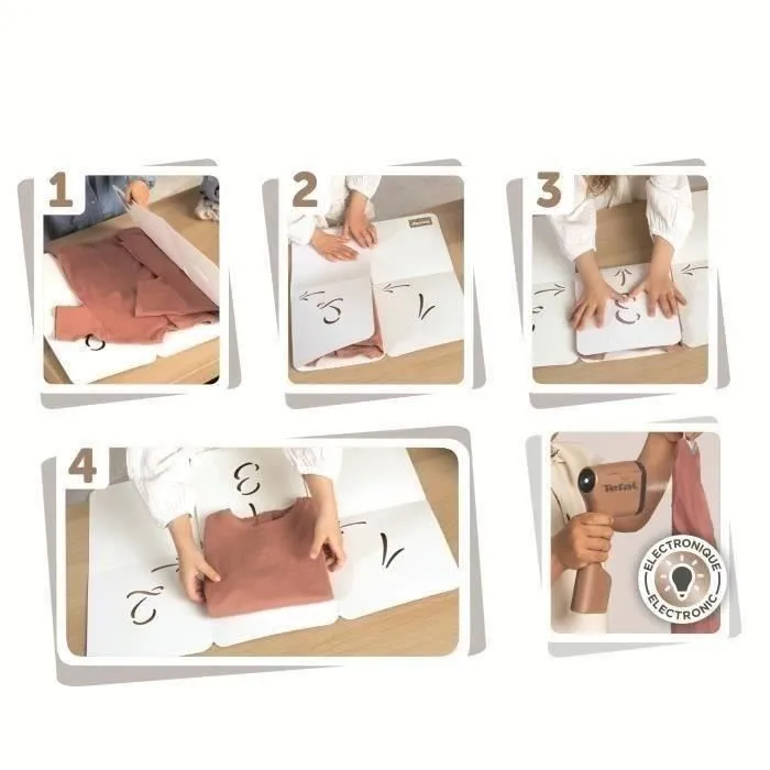 Smoby SMO3032163301271 Tefal Smooth & Fold Set Juguete Cocina Infantil a partir de 3 años