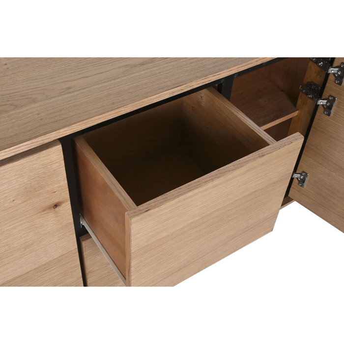 DKD Home Decor Buffet de Metal y MDF 160x38x80 cm DKD Home Decor Buffet de Metal y MDF 160x38x80 cm