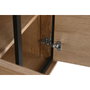 DKD Home Decor Buffet de Metal y MDF 160x38x80 cm