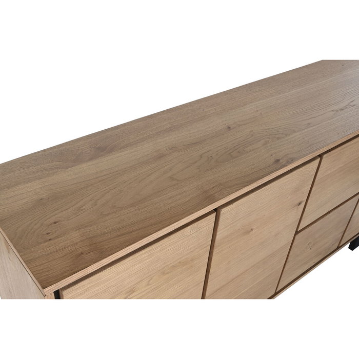 DKD Home Decor Buffet de Metal y MDF 160x38x80 cm DKD Home Decor Buffet de Metal y MDF 160x38x80 cm