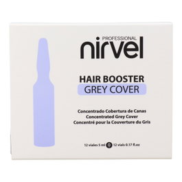 Nirvel Hair Booster Grey Cover (12 Viales X 5 ml)