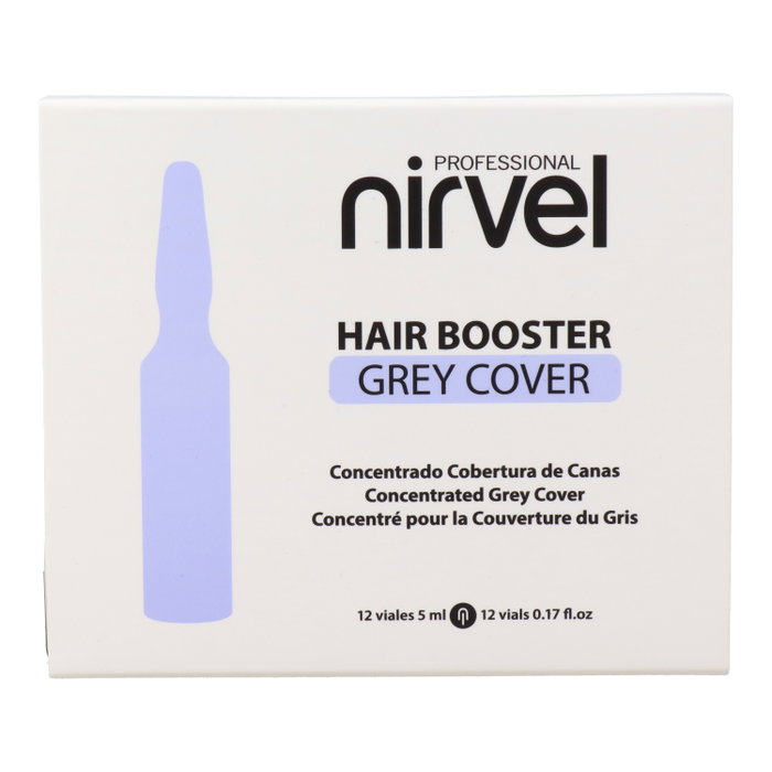 Nirvel Hair Booster Grey Cover (12 Viales X 5 ml) Nirvel Hair Booster Grey Cover (12 Viales X 5 ml)