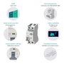 Siemens 5SU13566KK16 Interruptor Diferencial 2x16A-0,03A 6kA