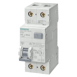 Siemens 5SU13566KK16 Interruptor Diferencial 2x16A-0,03A 6kA