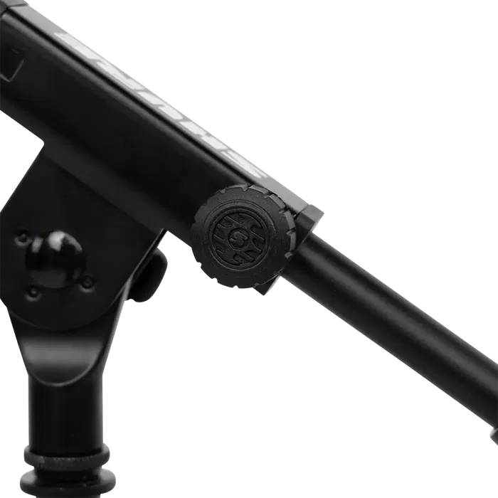 SBG Sbg Soporte de Micrófono Compacto de Perfil Bajo con Base Trípode y Altura Regulable para Amplificadores y Bombos, Construcción en Acero