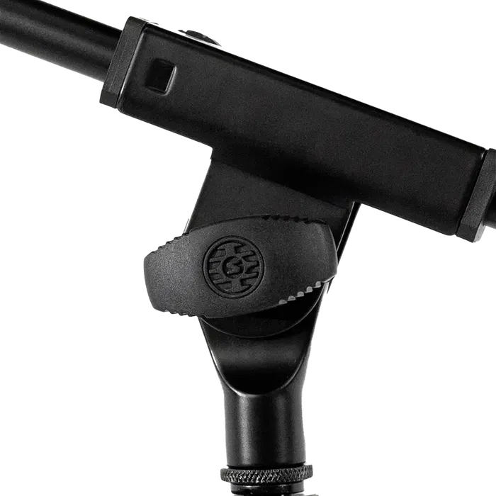 SBG Sbg Soporte de Micrófono Compacto de Perfil Bajo con Base Trípode y Altura Regulable para Amplificadores y Bombos, Construcción en Acero