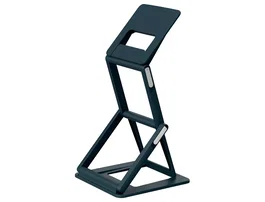 Leitz Soporte Ergo 2 en 1 para Portátil hasta 17 Pulgadas, Gris Oscuro