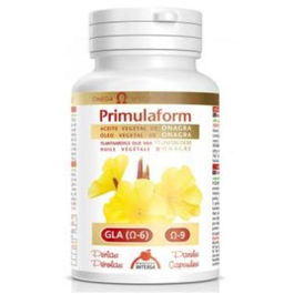 INTERSA Primulaform 200 Perlas Aceite de Onagra para Apoyo a la Mujer y Mantenimiento de la Piel