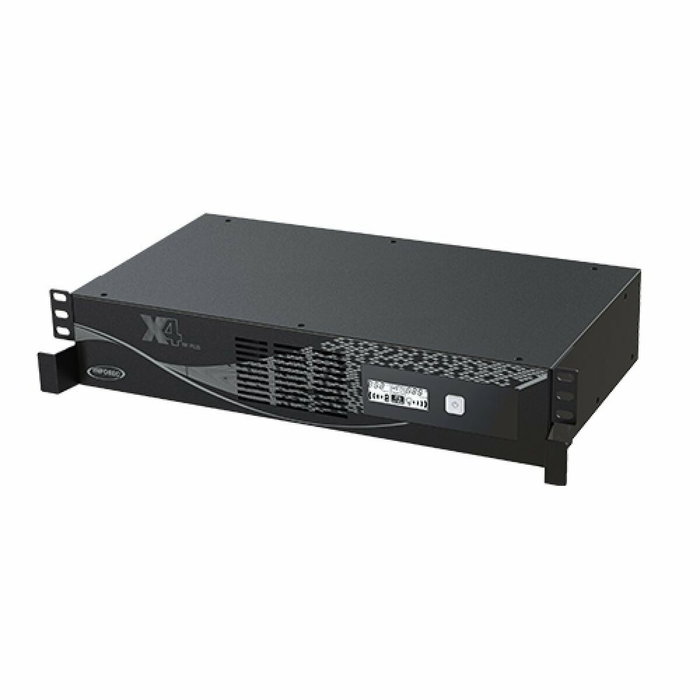 Sai infosec x4 600 rm plus sistema de alimentación ininterrumpida (ups) línea interactiva 0,6 kva 360 w 6 salidas ac Sai infosec x4 600 rm plus sistema de alimentación ininterrumpida (ups) línea interactiva 0,6 kva 360 w 6 salidas ac