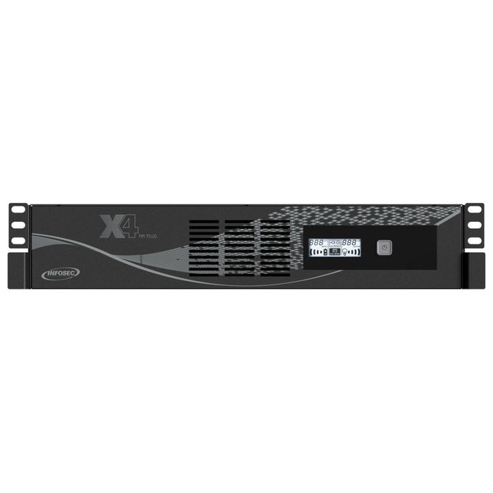Sai infosec x4 600 rm plus sistema de alimentación ininterrumpida (ups) línea interactiva 0,6 kva 360 w 6 salidas ac Sai infosec x4 600 rm plus sistema de alimentación ininterrumpida (ups) línea interactiva 0,6 kva 360 w 6 salidas ac