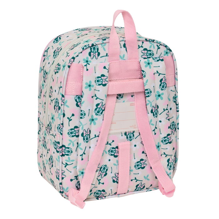 Mochila Escolar Minnie Mouse Minty Rosa 22 x 27 x 10 cm